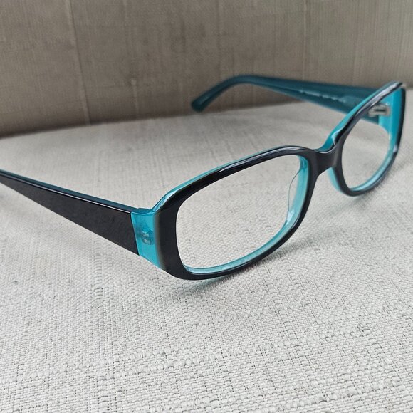 Kate Spade Women Eyeglasses PAXTON Frames Blue Tortoise Square Glasses Only - Picture 5 of 15